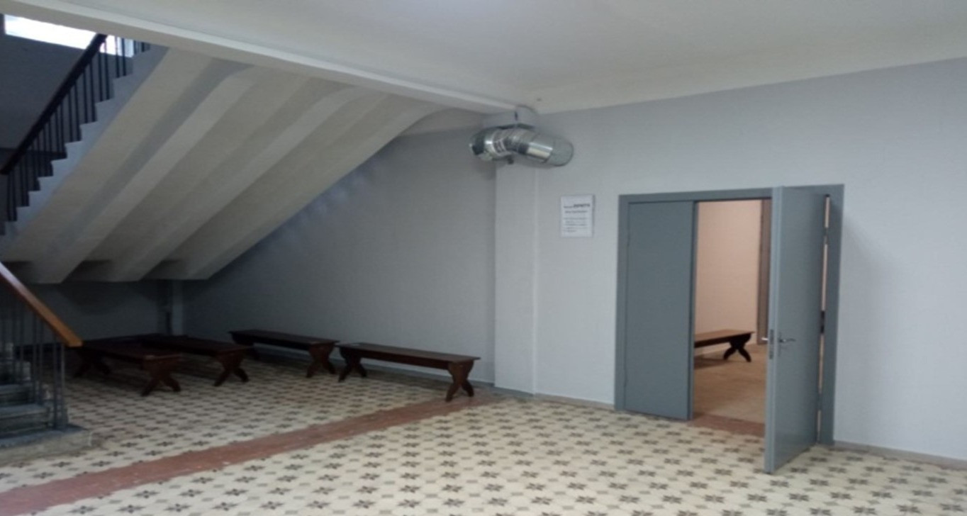 The shelter in IATE Building 5
