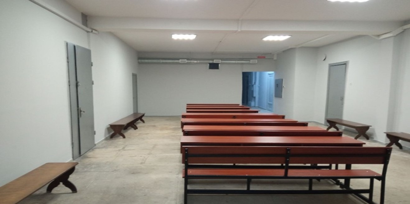 The shelter in IATE Building 5